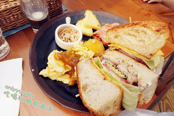 （FoOd南投)♥【隔壁咖啡Next Door Café】CP超高早午餐,份量滿滿又健康