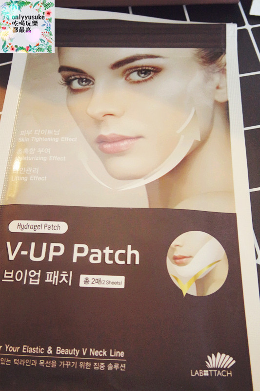 【韓國Labottach樂寶貼劑V型小臉貼】水凝膠貼劑水份壓縮小臉貼內,持續保濕
