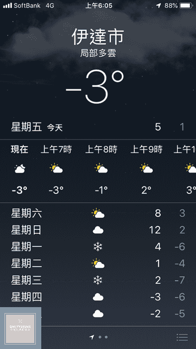 北海道天氣