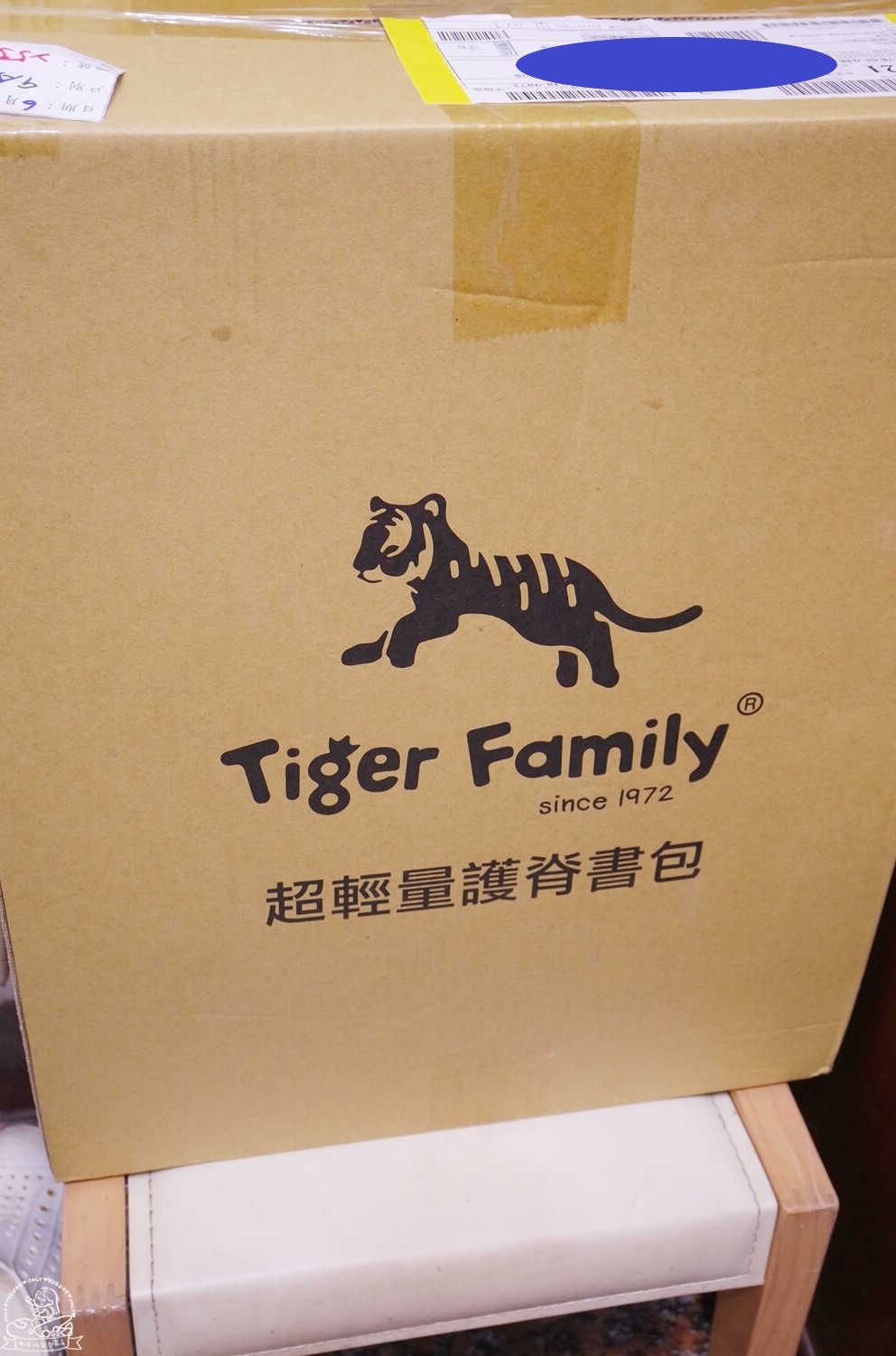 Tiger Family超輕量護脊書包開箱