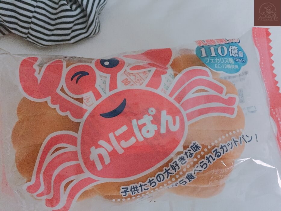 日本螃蟹麵包