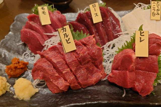馬肉刺身的推薦部位