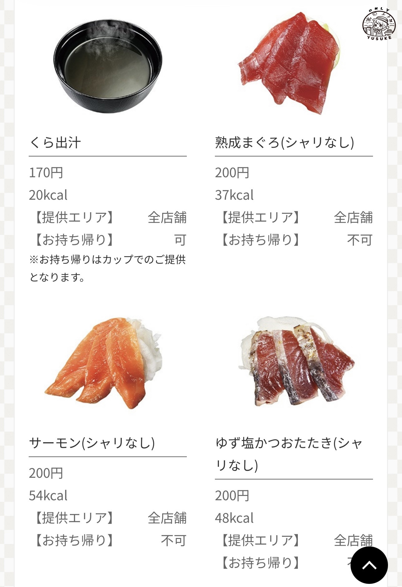 沖繩藏壽司菜單