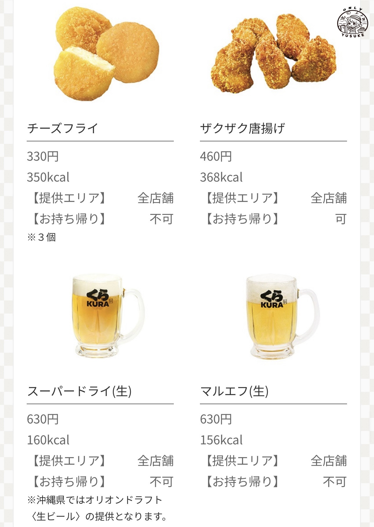 沖繩藏壽司菜單