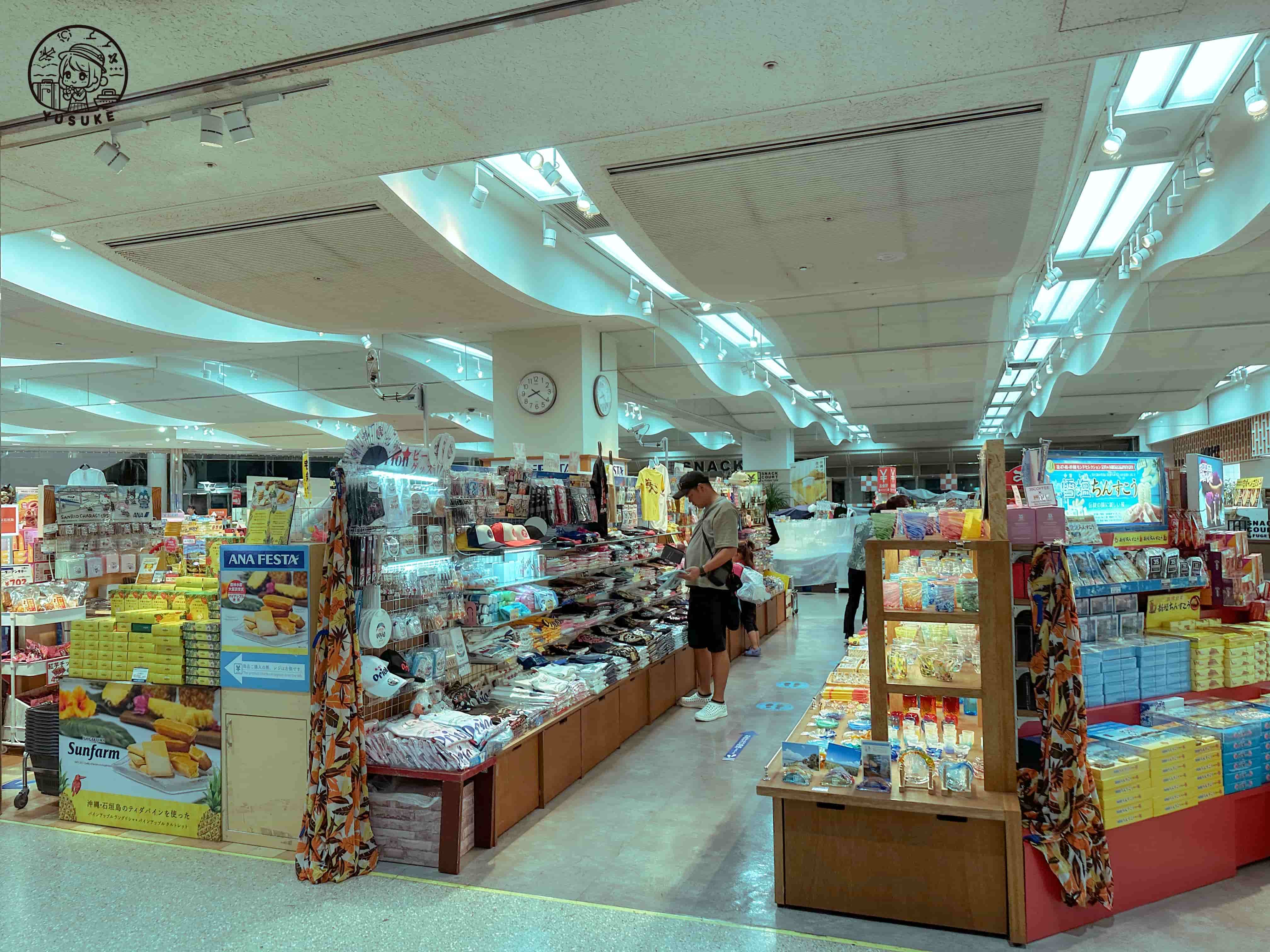 那霸機場國內線商店介紹